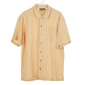 Columbia Men's Button Front Outdoor Shirt Size Large